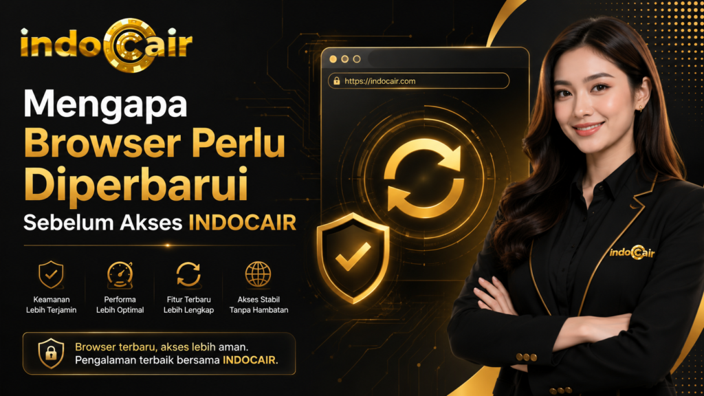 Mengapa browser perlu diperbarui sebelum akses INDOCAIR