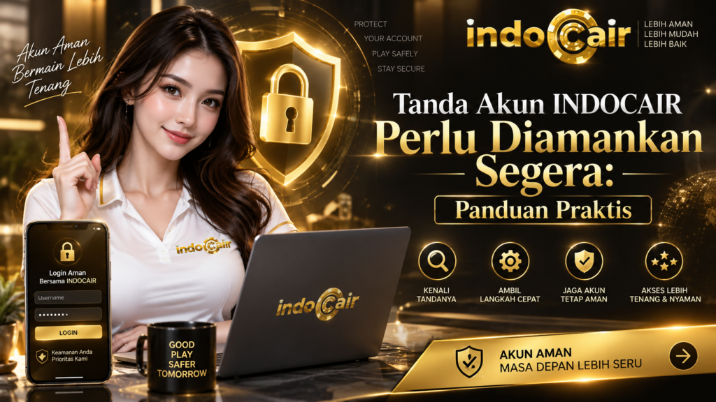 Tanda akun INDOCAIR perlu diamankan segera dan panduan praktis keamanan akun
